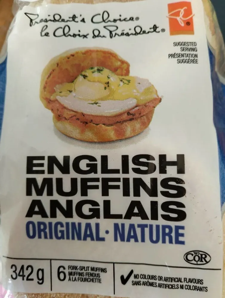 English muffins Anglais original nature