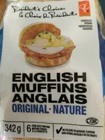 English muffins Anglais original nature