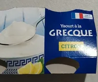 Yaourts a la grecque citron