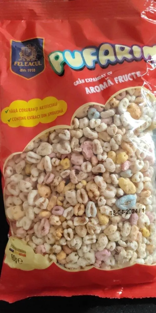 Grano espanso con gusto alla frutta