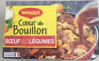 Coeur de bouillon boeuf mijoté aux petits légumes