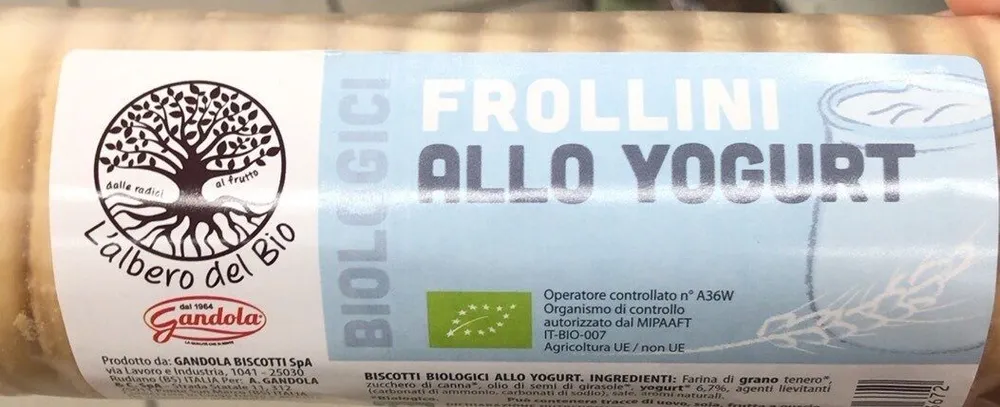 Frollini allo togurt
