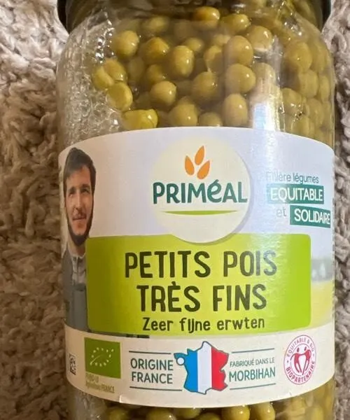 Petits pois très fins