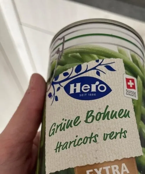 Haricots extra fin