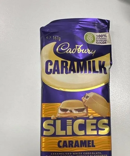 Caramilk Slices