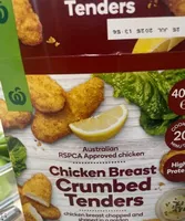 Chicken breast crumbed tenders