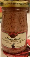 Moutarde au cassis de dijon