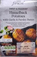 Hasselback Potatoes with Garlic & Parsley Butter