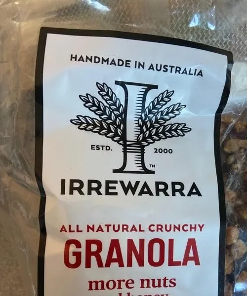 Granola  more nuts and honey