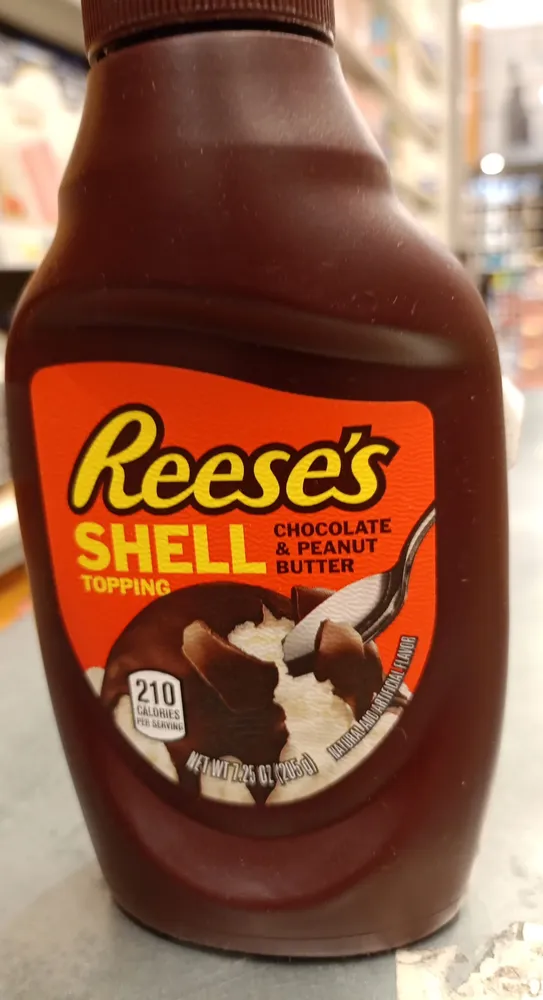 Reese's shell topping choco peanut butter imp