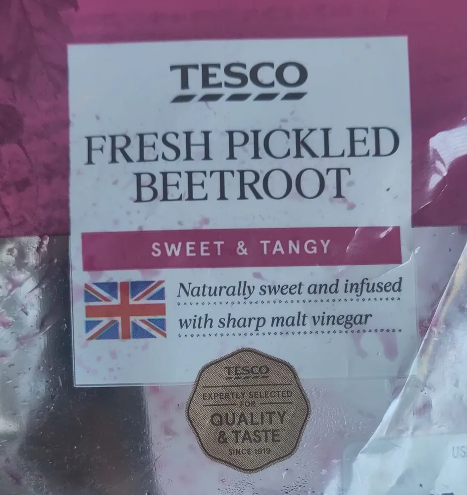 Fresh Pickled Beetroot