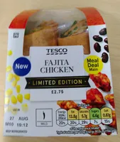 Tesco Fajita Chicken Wrap