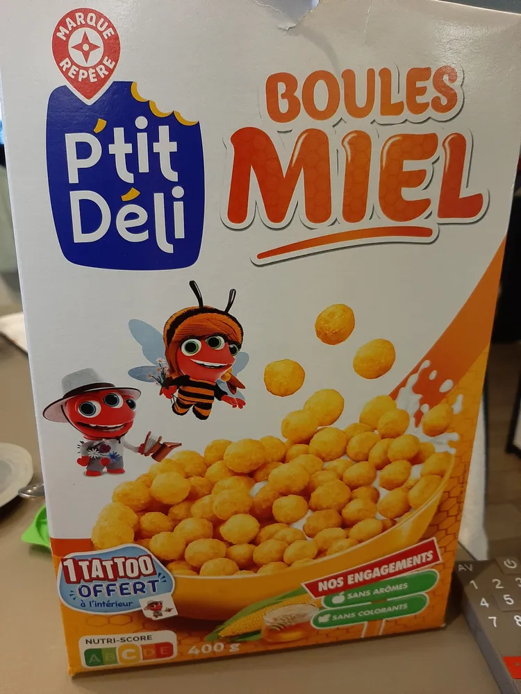 Boules miel