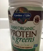 Raw organic protein and greens