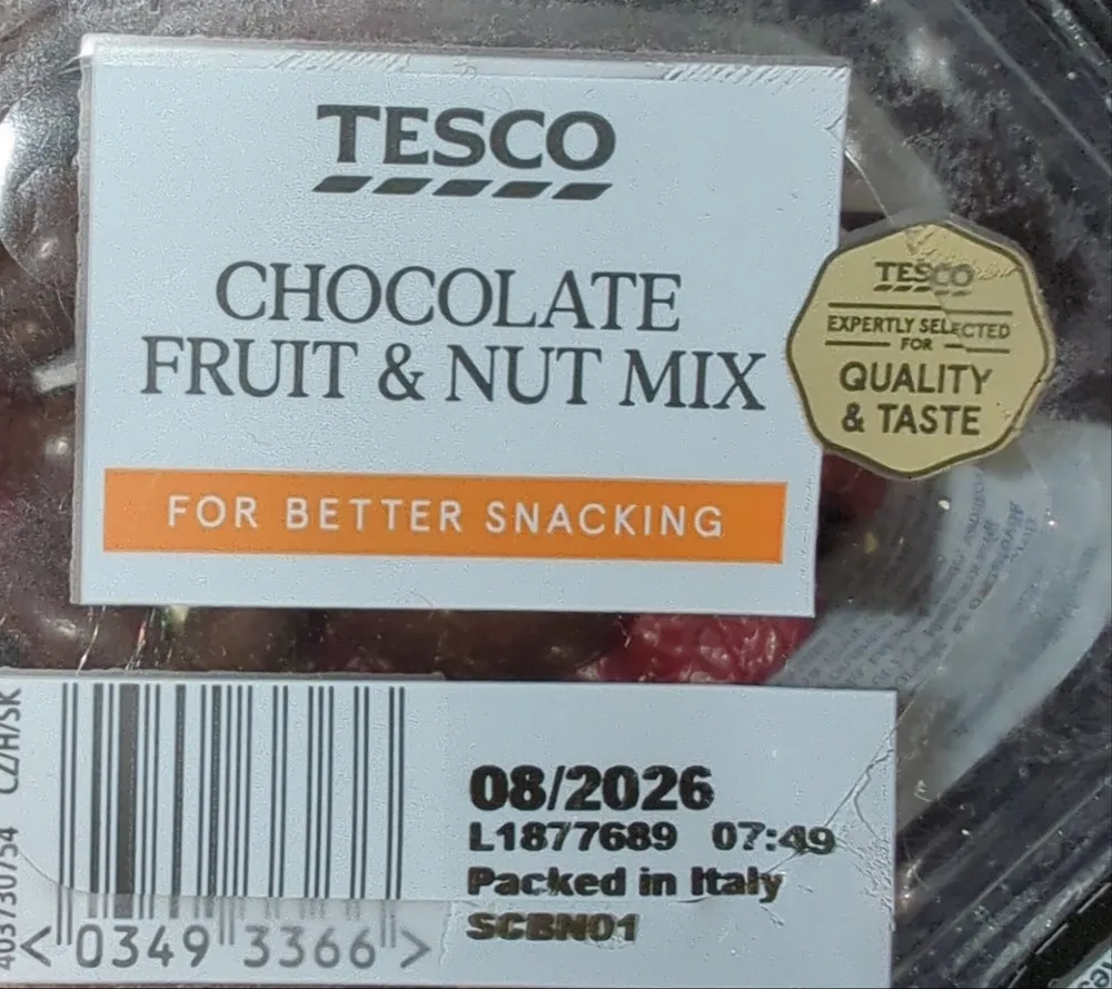 Chocolate Fruit & Nut Mix
