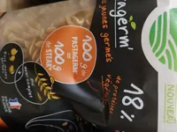 Fusilli pois jaunes germés