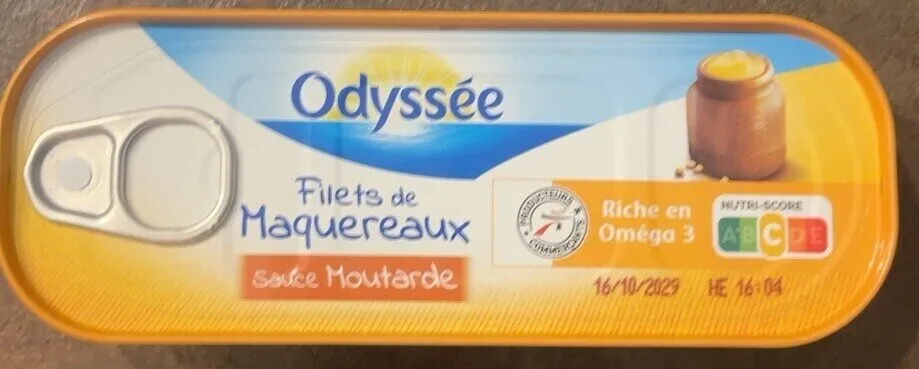 Filets de maquereaux sauce moutarde