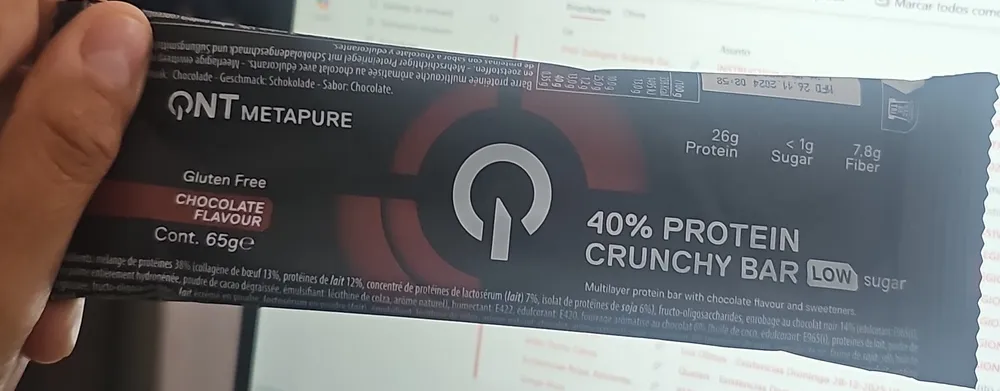 40% PROTEIN CRUNCHY BAR