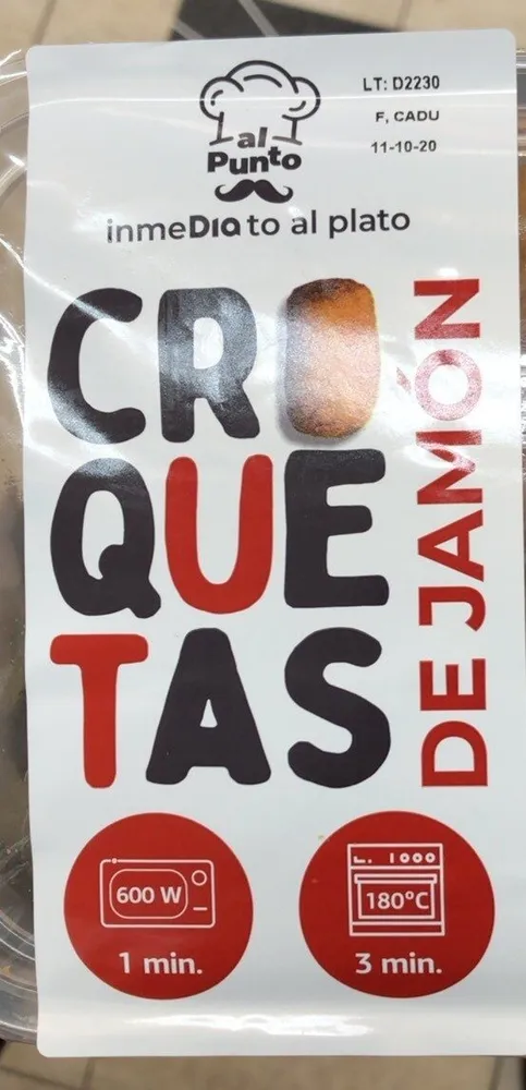 Croquetas de jamon