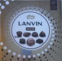 Lanvin noir 33 chocolats fins