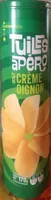 Tuiles apéro goût crème ognion