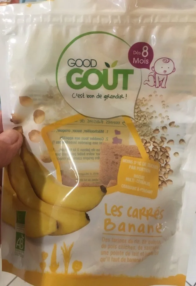 Les carrés banane