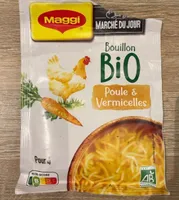 Bouillon bio poule vermicele