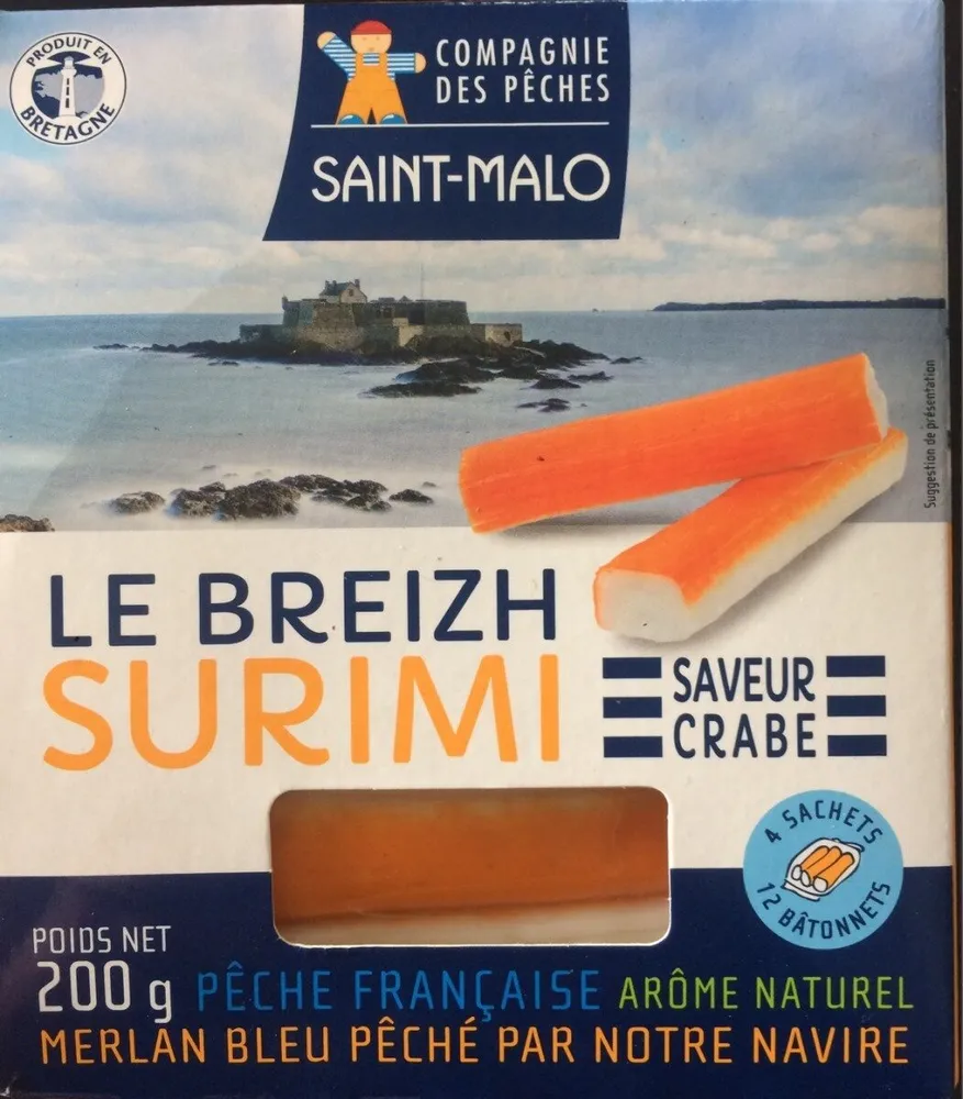 Le breizh surimi - saveur crabe