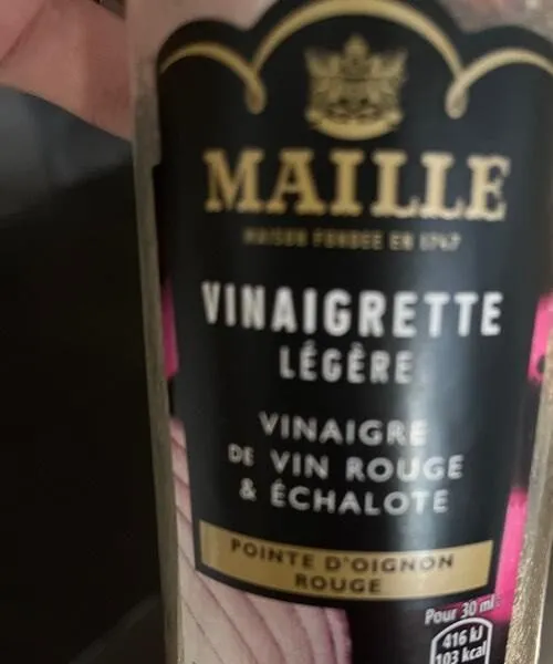 Vinaigrette Maille échalote