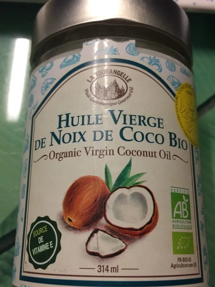Huile vierge noix de coco bio
