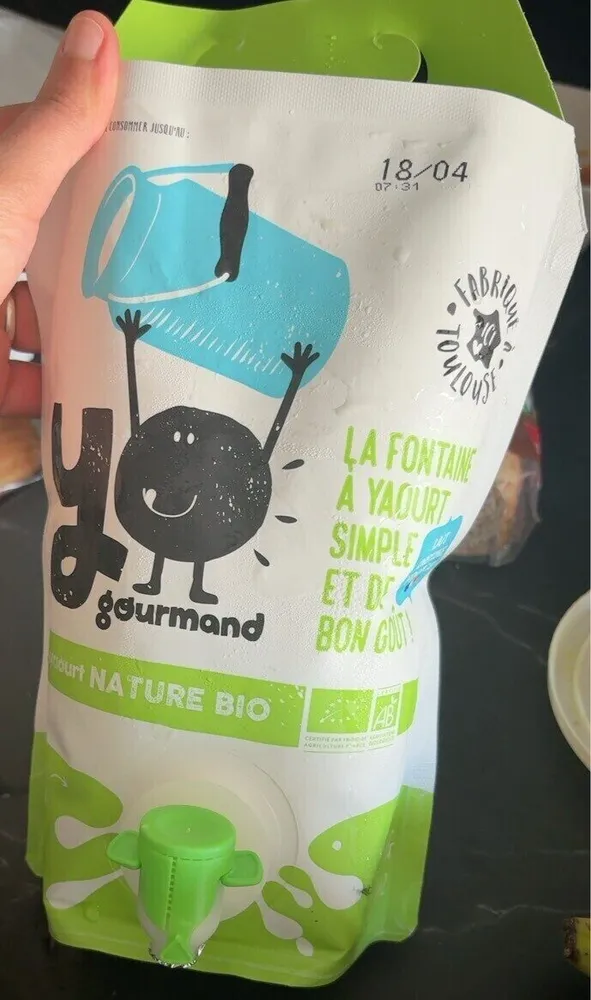 Yaourt nature bio