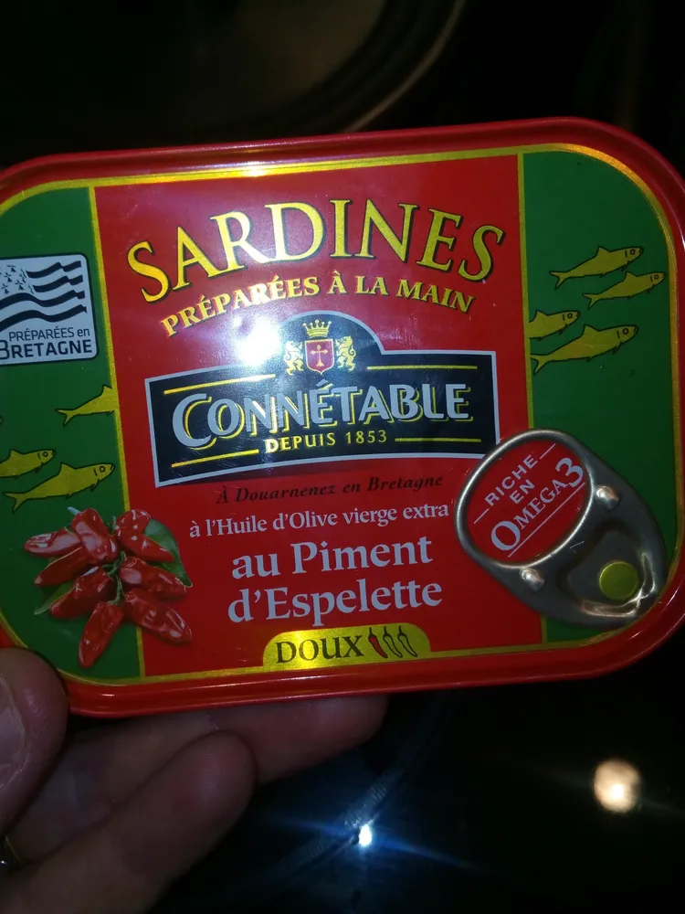 sardines au piment d'Espelette