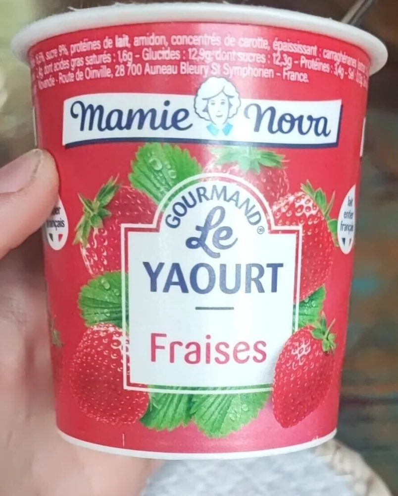 Yaourt fraises