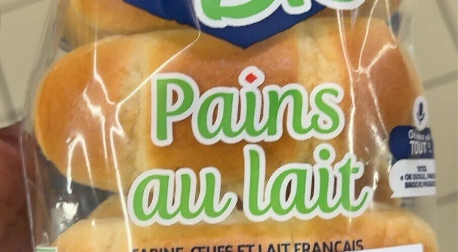 Pain au lait bio