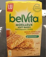 Belvita moelleux multi cereales