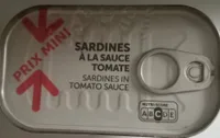 Sardine a la sauce tomate