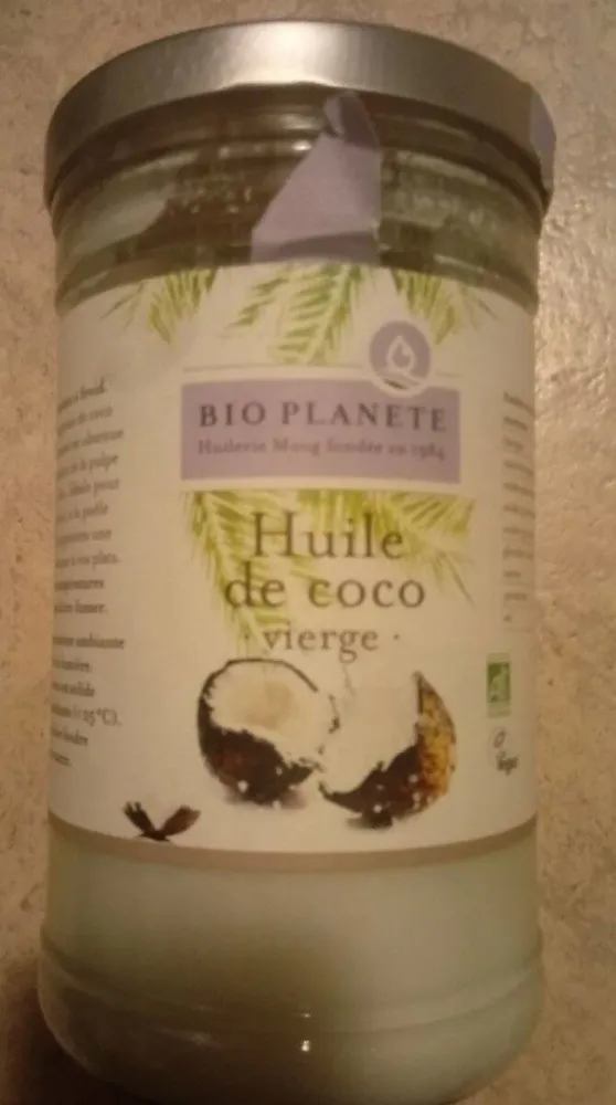 Huile de coco vierge