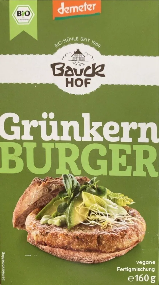 Grünkern Burger