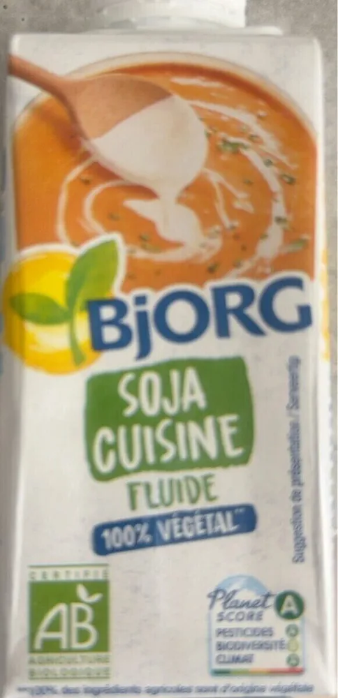 Soja cuisine fluide