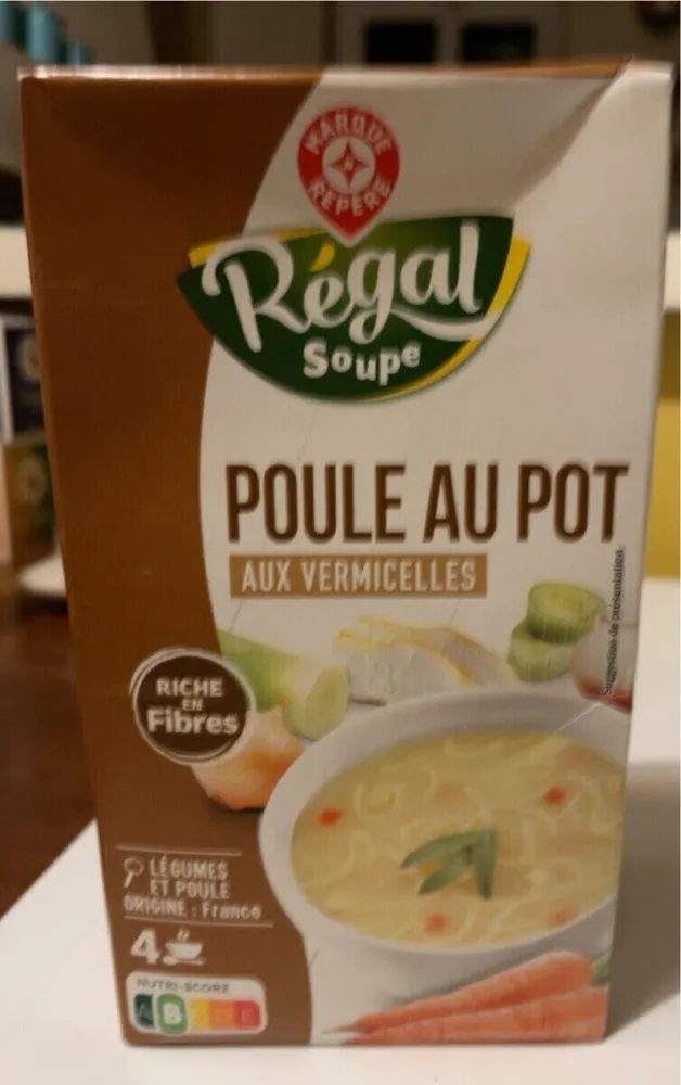 Poule au pot vermicelles