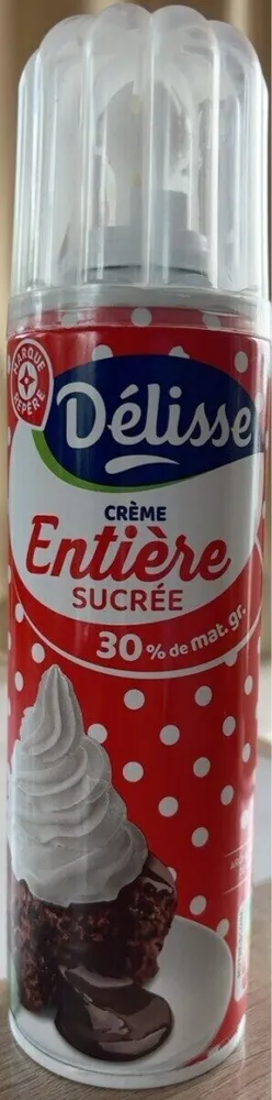 Crème entiere sucree