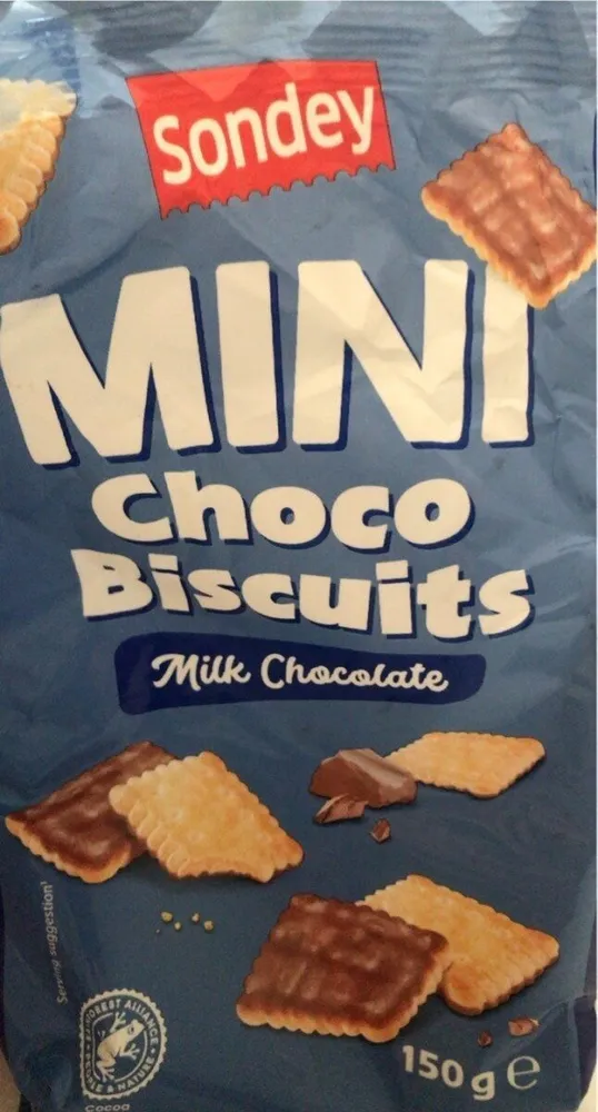 Mini choco biscuits