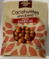 Cacahuetes enrobées saveur barbecue