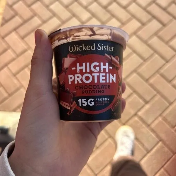 Choc protein pudding