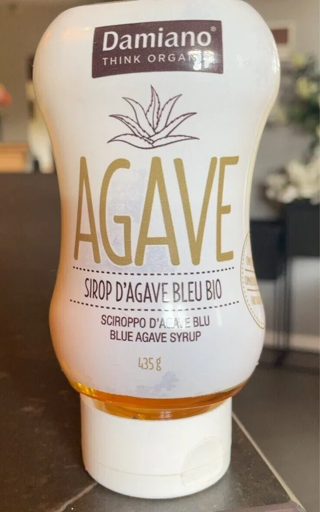 Sirop d’agave bleu bio