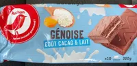 Genoise cacao et lait