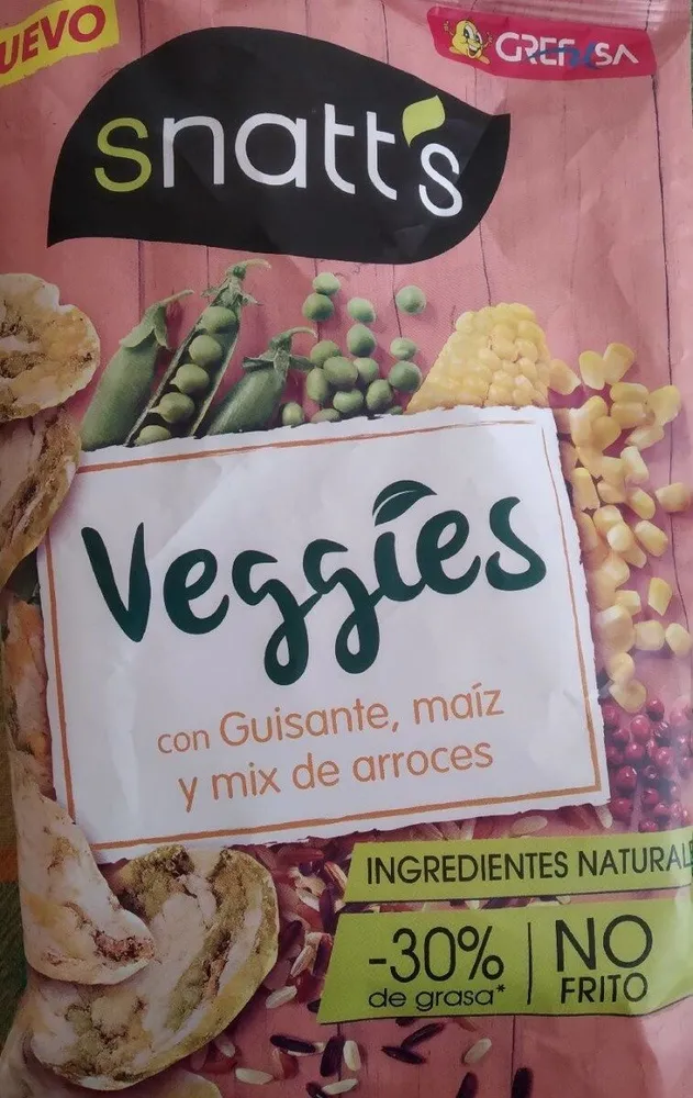 Veggies con Guisante, maíz y mix de arroces