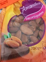 Amandes decortiquées