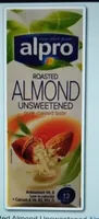 Roasted almond unsweetened alpro