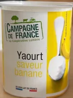 Yaourt saveur banane